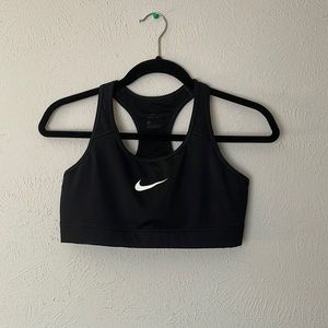 Nike sports bra, black